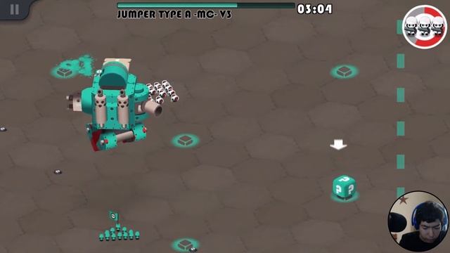 Tactile Wars - Fighting my own Upgraded Boss(best and annoying upgrades) смотреть онлайн