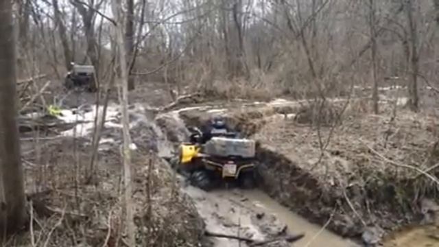 Stels Guepard застрял в ручье смотреть онлайн