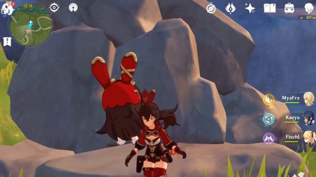 Amber’s Bunny Dancing to Bboom Bboom | Genshin Impact смотреть онлайн