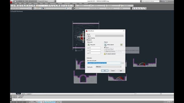 REDUCE FILE SIZE IN AUTOCAD -2 - AUTOCAD DOSYANIN BOYUTUNU KÜÇÜLTME -2 (WBLOCK COMMAND) смотреть онлайн
