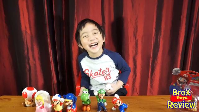 SuperMario & Donkey Kong Miniatures Funny Unboxing смотреть онлайн