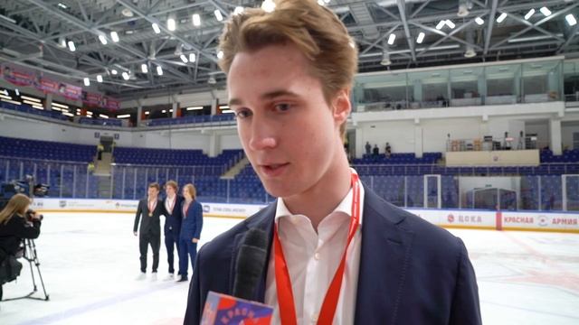 Вчера на ЦСКА АРЕНЕ прошёл выпускной хоккейной школы смотреть онлайн