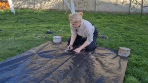 Как правильно подготовить  геотекстиль/агроткань для посадки клубники и любой рассады