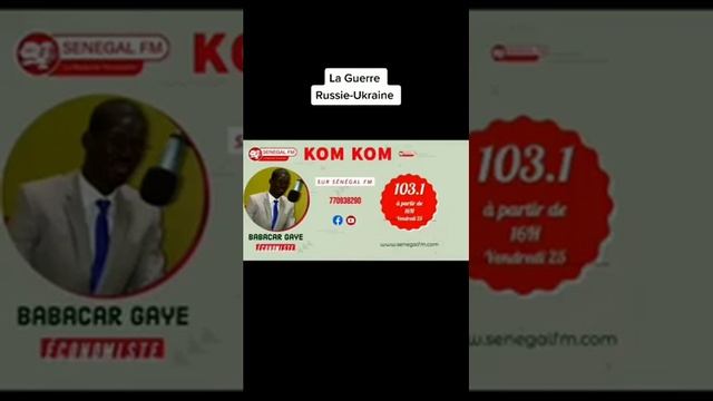 La Crise en Ukraine, vue sous trois angles par M. Babacar GAYE смотреть онлайн