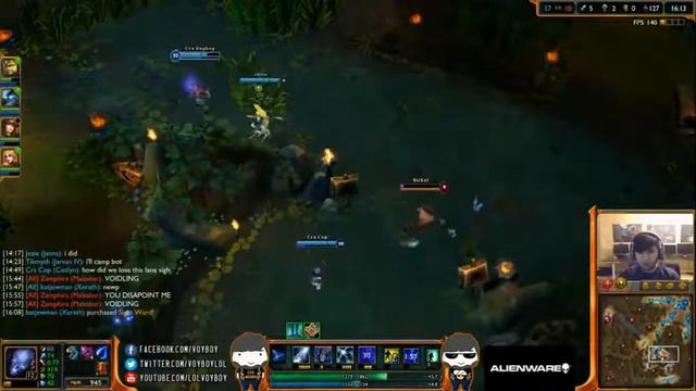 Voyboy Ryze против Кеннена на топе смотреть онлайн