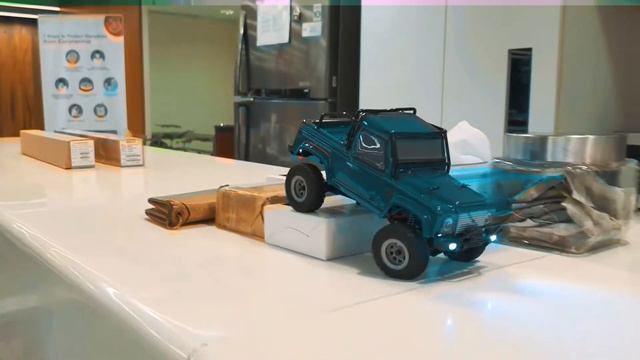 URUAV 1/24 4WD 2.4G Mini RC Car Crawler Model Vehicle Waterproof RTR