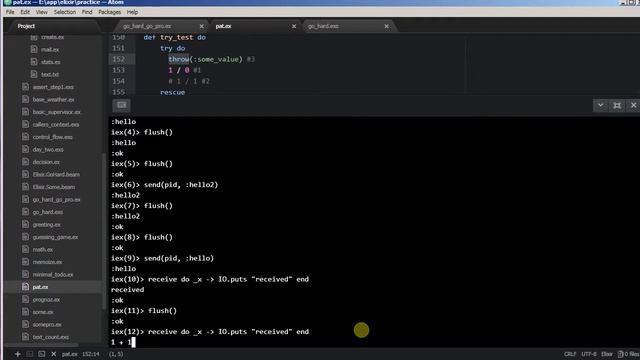 Elixir tutorial - 13 процессы смотреть онлайн