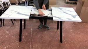 Стол с цельной вставкой (механизм раздвижения)