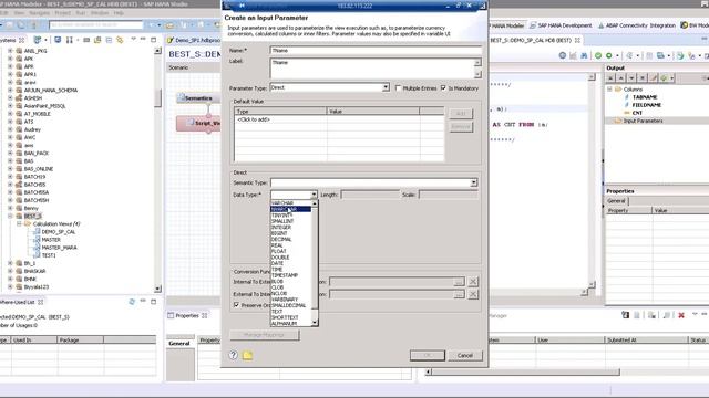 SAP HANA Stored Procedure Parameter - Calculation View | SAP HANA Beginners смотреть онлайн