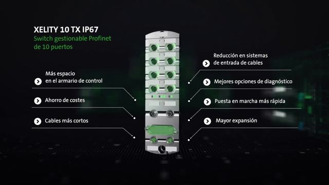 Xelity 10TX IP67 – IP67 Managed Switch (ES) смотреть онлайн