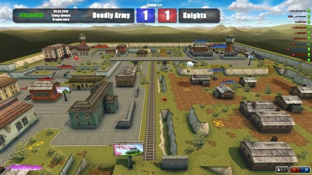 Deadly Army [DA] vs Knights [KN] Masters of the sword. CLANs Гранд-финал 2 Лига. 05.03.2019 смотреть онлайн