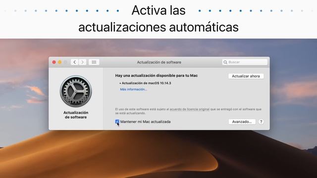 Cómo instalar actualizaciones de software en una Mac con macOS Mojave смотреть онлайн