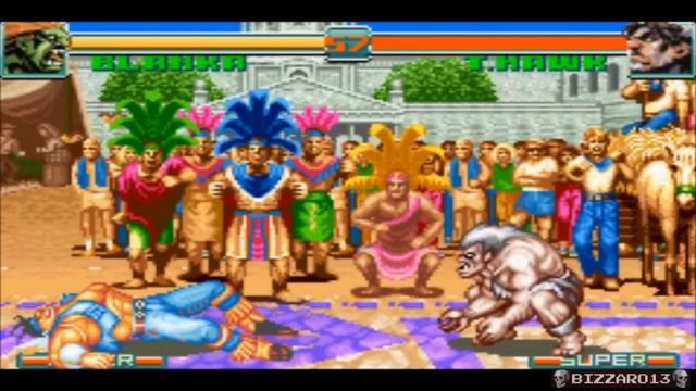 Super Street Fighter II - Turbo Revival - Blanka (GBA) смотреть онлайн