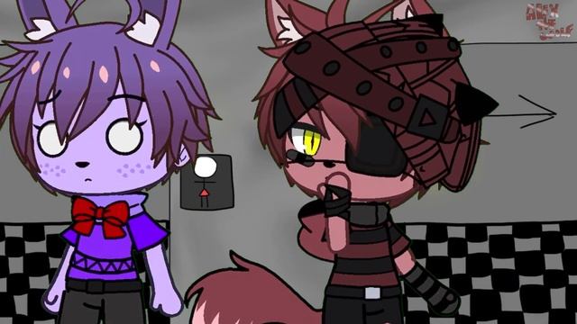 Where is Foxy's Hook?! - fazebear & Friends but in Gacha | Gacha Club Fnaf смотреть онлайн