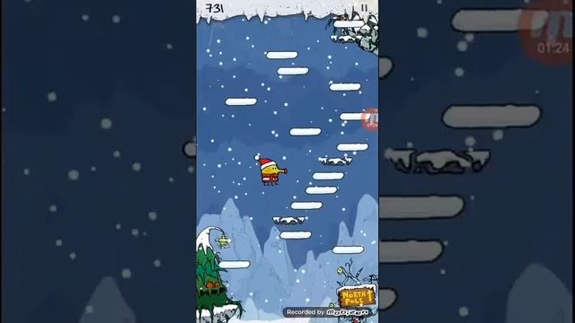 Играем в дудл джамп (пошли на рекорд) смотреть онлайн