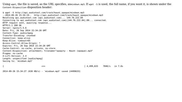 Is it possible to get the download file name of an mp3 from server using bash? (3 Solutions!!) смотреть онлайн