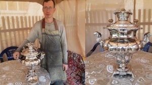 Самовар после реставрации.