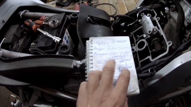 Большое ТО SUZUKI SV1000 регулировка клапанов смотреть онлайн