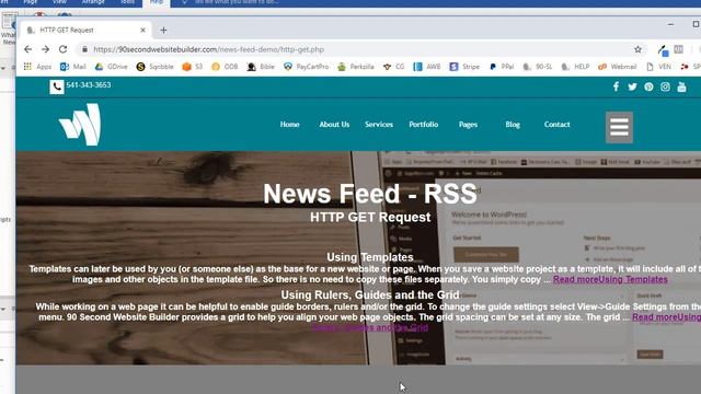 Using the News Feed Ticker смотреть онлайн