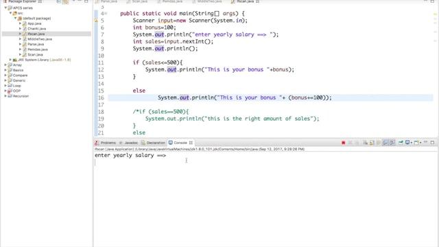 If and Else statements in Java (Java basics lesson 3) смотреть онлайн