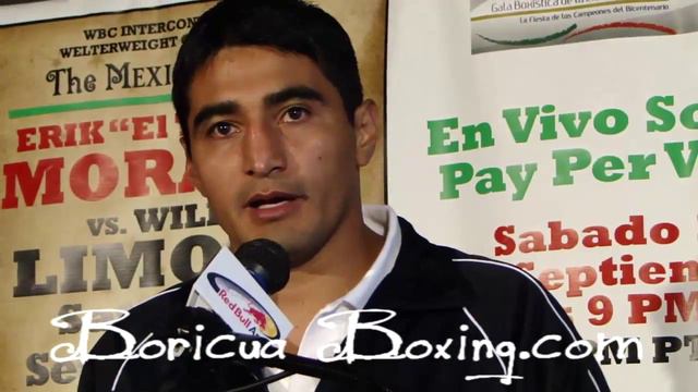 ERIK MORALES vs. Wille Limond Press Conference (August 17, 2010) смотреть онлайн