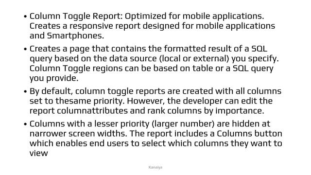 How many type of report in oracle apex смотреть онлайн