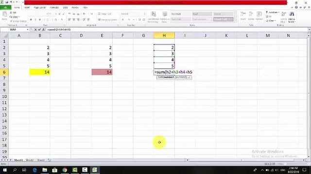 MS Office 2010 | Free Tutorial Ms. EXCEL for Beginners | Part 2 смотреть онлайн
