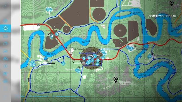 FS 22 - Фермер приехал в Элк - Маунтин Вайоминг. Купил комбайн. Убираю урожай # 1 смотреть онлайн