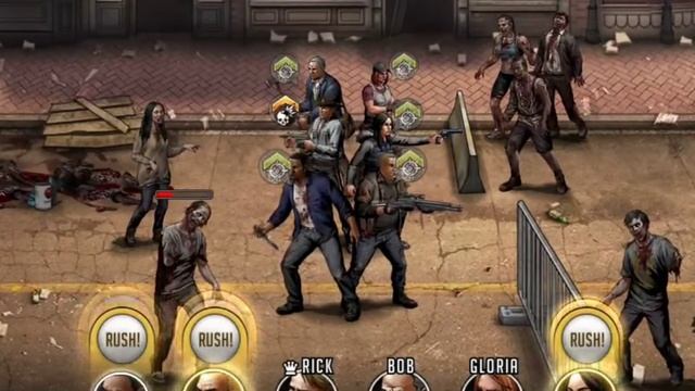 The Walking Dead Road to Survival - Small Street USA 13.3 (Manual Attack) смотреть онлайн