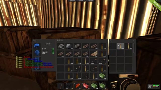 RUST: Мега рейд! Полный ящик С4, болтовки, кевлар, М4 смотреть онлайн