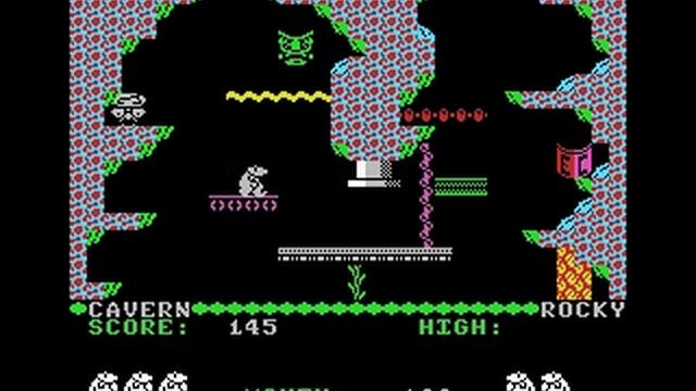 Auf Wiedersehen Monty (MSX, tape, 1987 Gremlin Graphics) смотреть онлайн