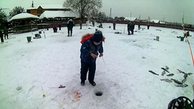 "Усадьба Соколово". Видео зарисовки.Рыбалка 23.12.18 смотреть онлайн
