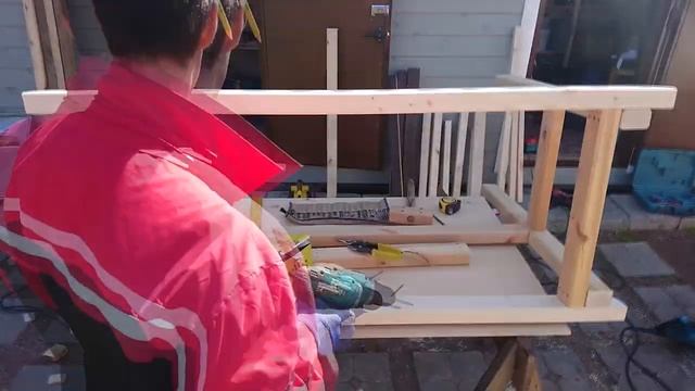 Стол с мойкой на дачу / Стильный рукомойник на дачу / DIY outdoor table with sink смотреть онлайн