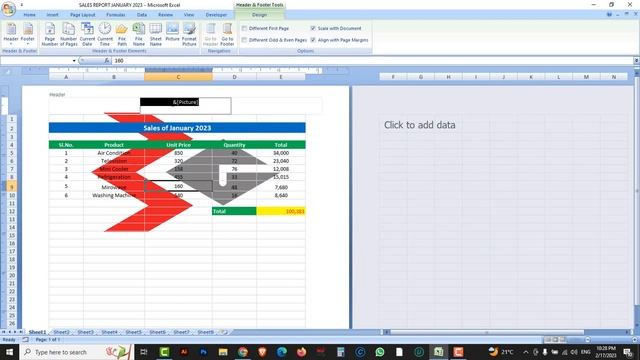 How to insert watermark in excel | How to add watermark in excel | MS-Excel Tutorial_Class # 07 смотреть онлайн