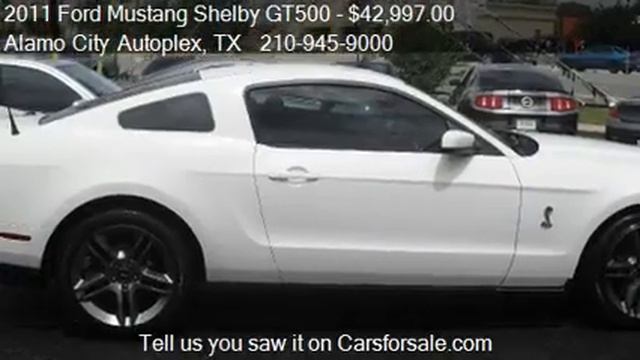 2011 Ford Mustang Shelby GT500 Coupe - For Sale In Universal