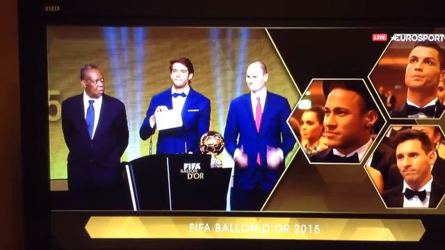 Золотой мяч 2016! Месси Ballon D'OR смотреть онлайн