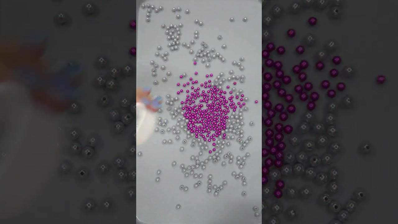 Oddly Satisfying Video - Beads ASMR Video