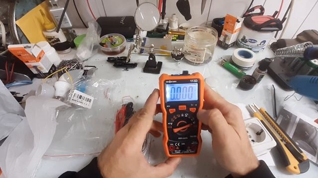 Распаковка и обзор мультиметра Richmeters 113D смотреть онлайн