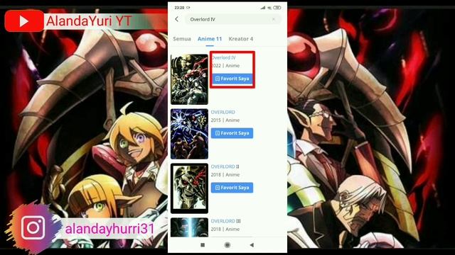 nonton streaming overlord season 4 sub indo sudah tayang dan bisa download disini❗ смотреть онлайн