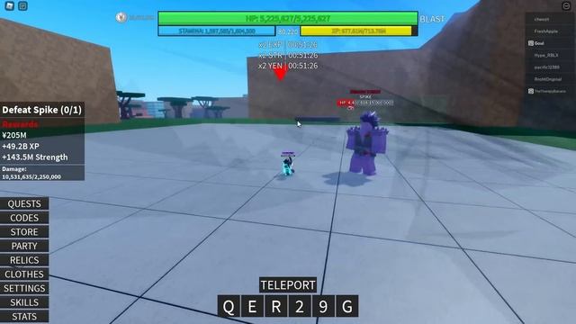 New Blast Update + New Class and New CODE!! | A Hero's Destiny смотреть онлайн