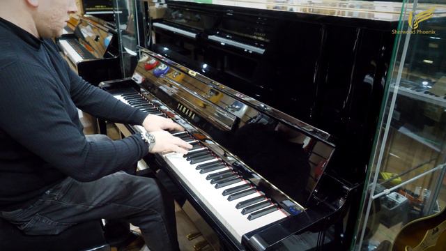 Yamaha YUS Upright Piano | Serial No. 3658684 at Sherwood Phoenix смотреть онлайн