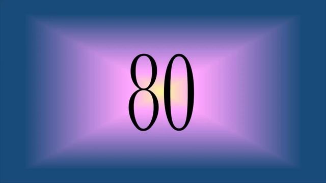 Numbers 1 To 100 In 100 Fonts