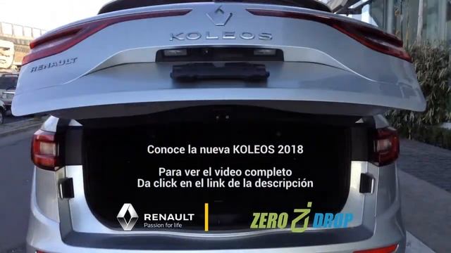 1 Min. prueba de manejo Renault Koleos 2018 - Zero Drop смотреть онлайн