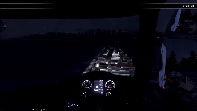 【スカニアトラックドライビングシミュレーター実況】川に落ちずに突き進め！！【#3 Scania Truck Driving Simulator】 смотреть онлайн