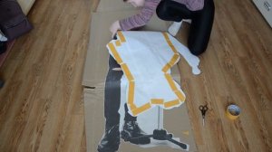 Изготовление ростовой фигуры из картона (DIY)