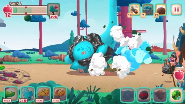 Dino Bash #13 Walkthrough Android Gameplay смотреть онлайн