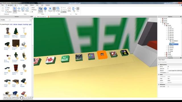 Roblox: How to change jumbotron decals смотреть онлайн