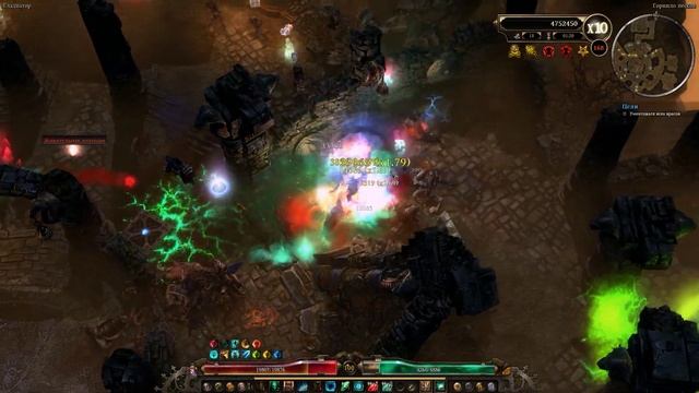 Grim Dawn Ashes of Malmouth - Боевой маг (Battlemage). Эфиропоклонник Крига (Горнило) смотреть онлайн