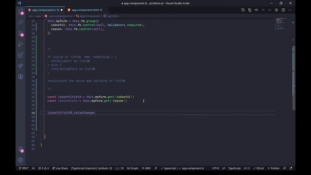 Angular Reactive Forms: Learn How To Set A Validator Dynamically (in a FormControl) смотреть онлайн