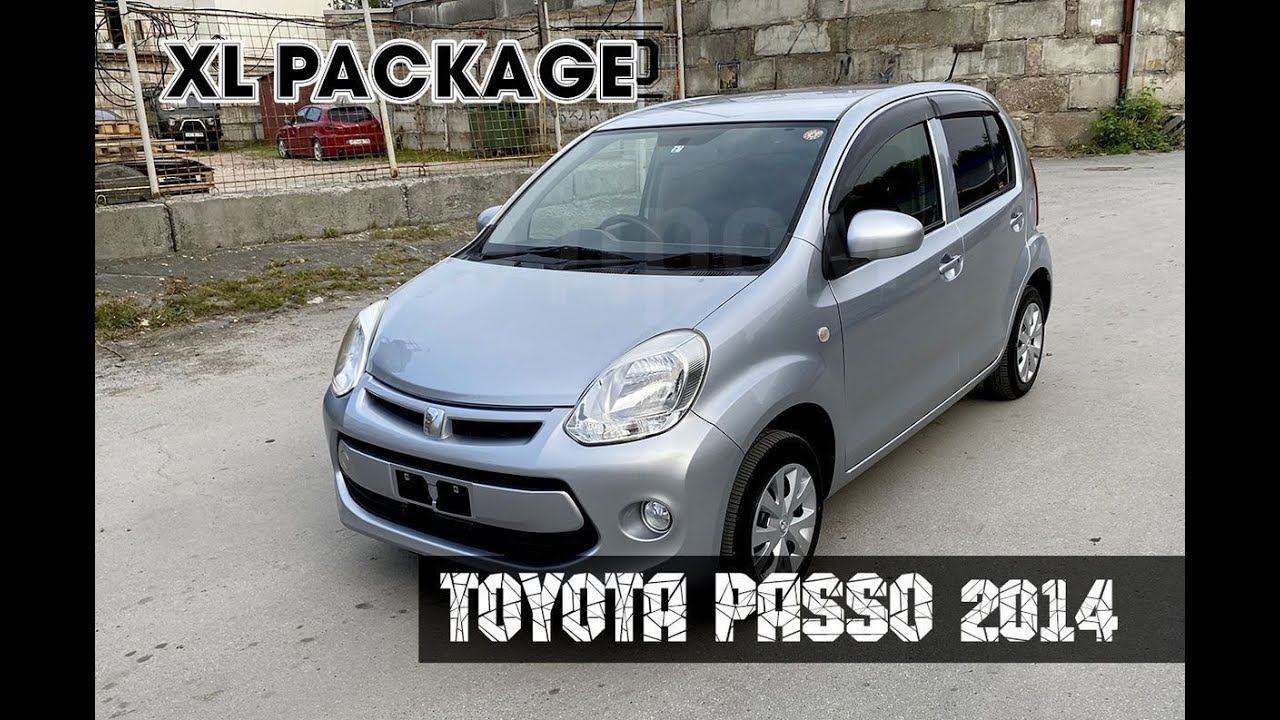 Toyota Passo, 2014г., XL Package, аукционная оценка: 4 балла. смотреть онлайн